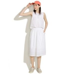 NWT Madewell Pleated Openwork Skirt